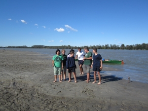 ruderer auf der sandbanl po 2014 ruderer auf der sandbanl po 2014
